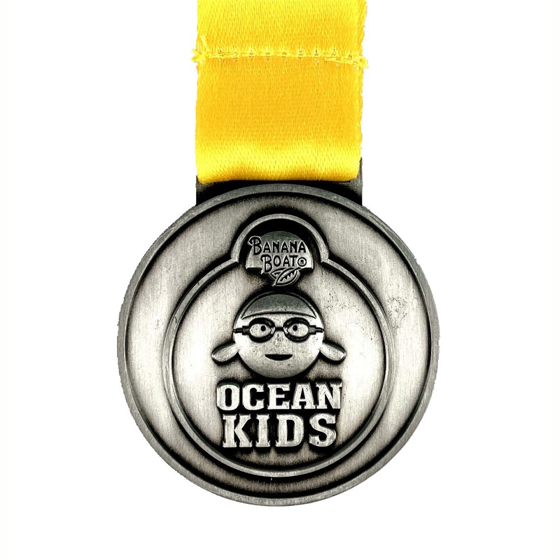 Высококачественная индивидуальная металлическая спортивная медаль для детей для детей