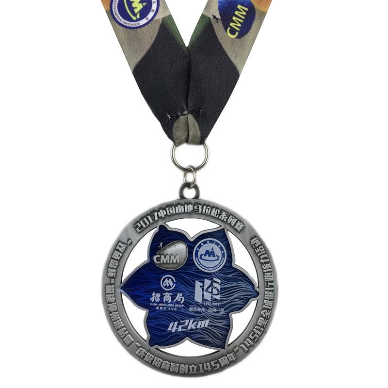 Отличное качество Metallic Metallic Running Medal для Marathon Sport Event Meft Emale Medallions