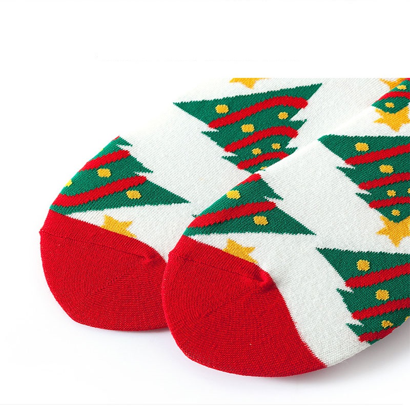 Зимние носки пользовательские хлопковые теплые носки рождественские женщины команды носки
