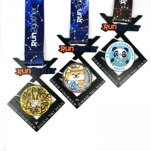 Оптовые медали марафонского марафона без минимального порядка