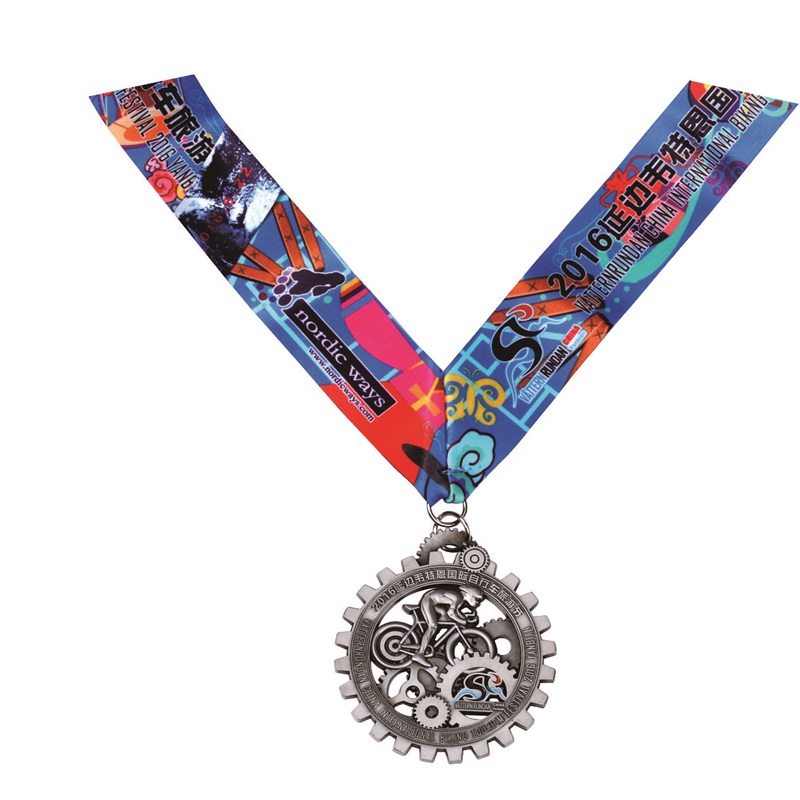 Медаль на велосипеде Supliers индивидуальные триатлонные медали Глобальные подарки