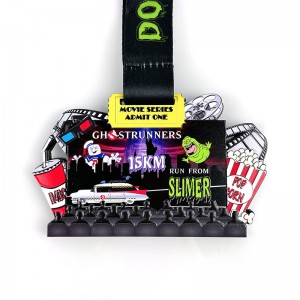 Металлическая и наградная металлическая медаль настраиваемого металлического срезанного медальтала