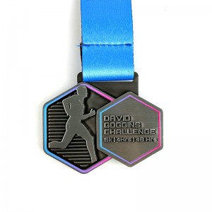 Пользовательская гоночная медаль на заказ медали ленты UK Custom Running Medal