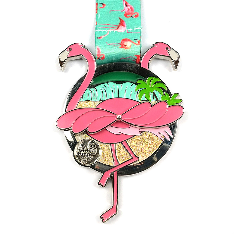 Пользовательские медали для гонок Metal Medallion Custom Санта