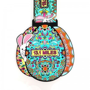 Пользовательские медали для гонок Metal Medallion Custom Санта