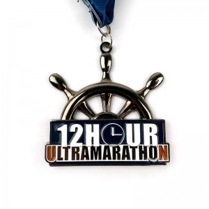 Одиночная медаль дизайн рук стеклянные медали золотые медали медали