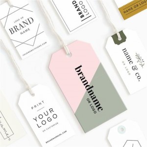 Описание Hangtag, Card, Clothing Induction Card Hangtag