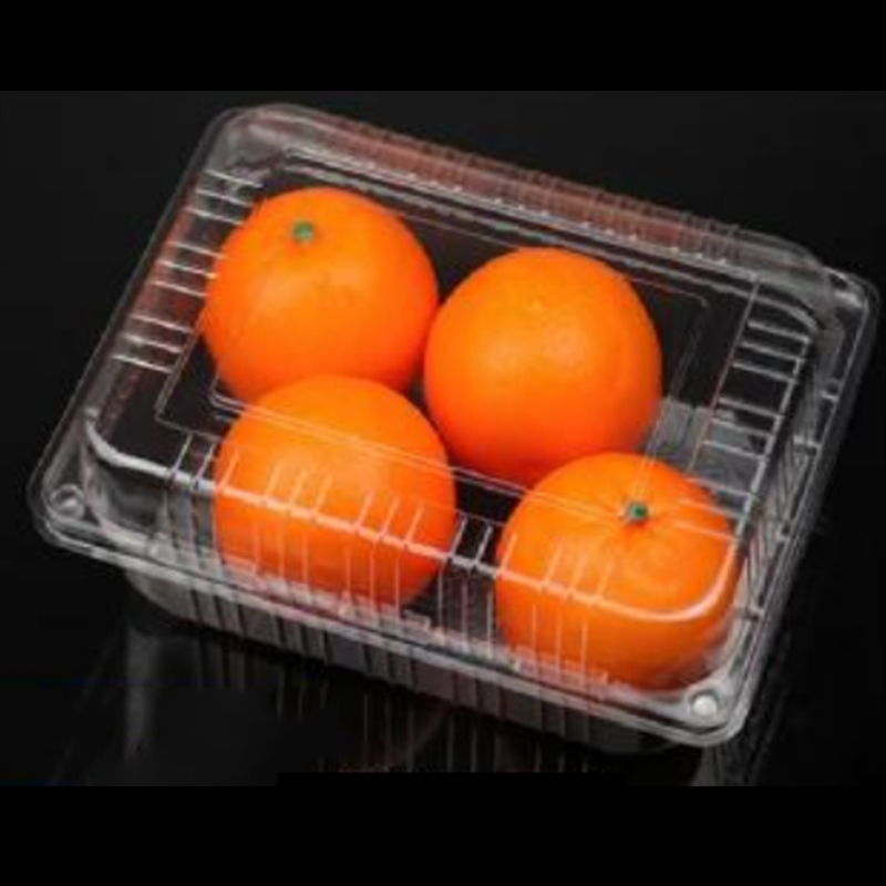 Фруктовая коробка с крышкой 235*170*90 мм hgf-54c