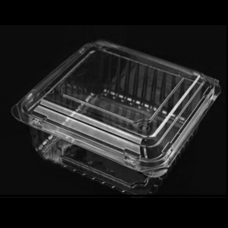 Фруктовая коробка с крышкой 175*175*80 мм hgf-1000b