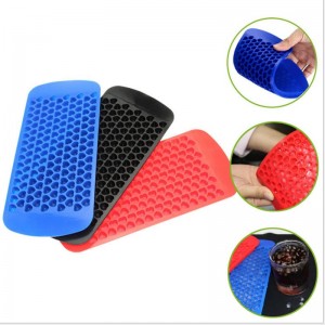 Силиконовый мини-лотк кубиков, 150 кусочков в форме сердца, измельченные из дроблененные ледяные плесени Легко выпустить маленьки...