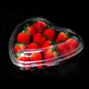 Кардиоидная коробка прозрачная крышка 185*45 мм