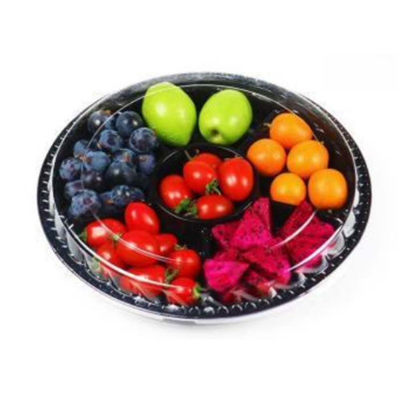 Шесть-compartment Fresh-cut Fruit Box Box нижняя 250*170*70 мм HJ-6F270