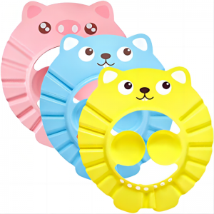 Регулируемая мягкая детская купальная шампунь для душа шляпа для душа eva Детский уш