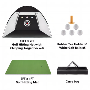 Тренировка на открытом воздухе, гольф, бейсбольная сетка, тренировка вождения на подушке.