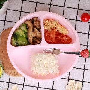 Силиконовые чашки для всасывания детей, самоотдачающие чашки для кормления малышей, силиконовая кормление, деленная силиконова...