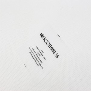 Прозрачная печатная марка доставки