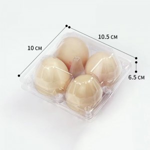 Лоток для яиц 105*100*65 мм 4 канавки