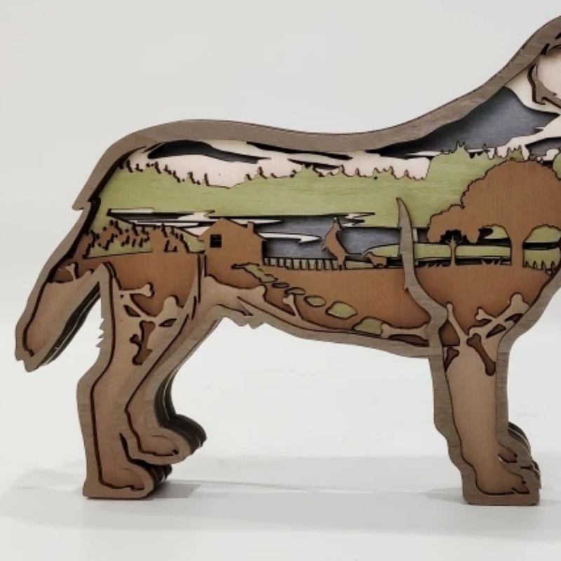 3D Labrador Animal Waintes