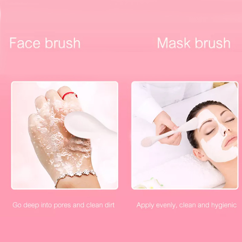 Инструменты применения маски - Абпликатор кисти и массаж силиконовой маски и массаж