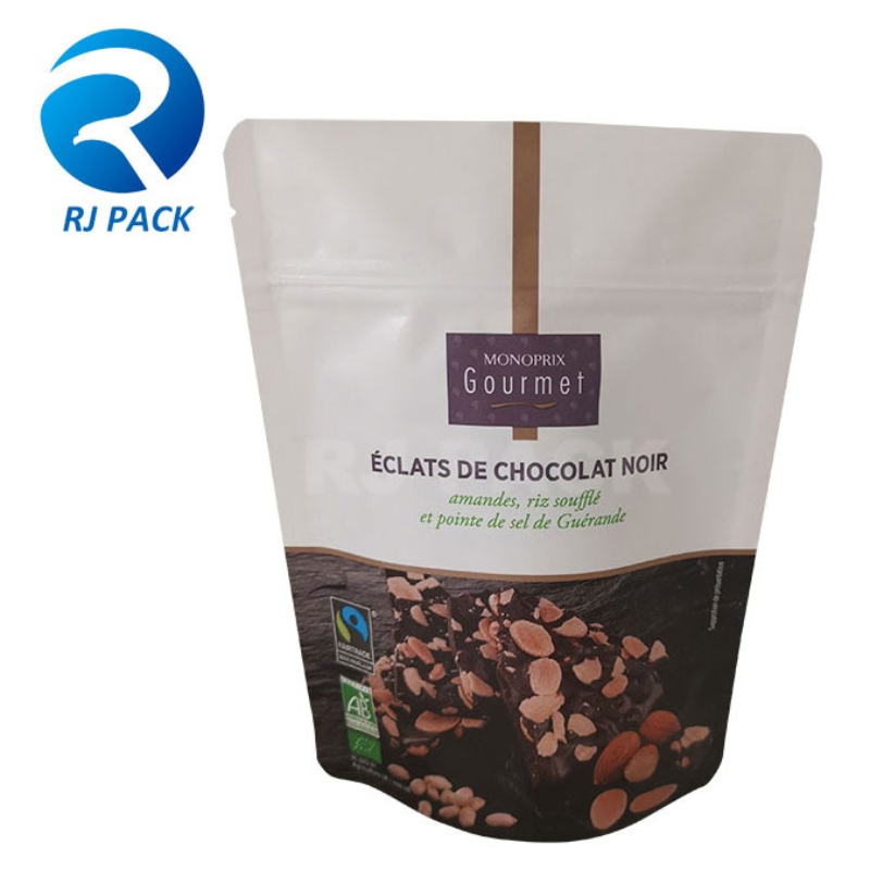Цифровая печать Kraft Doypack с молнией