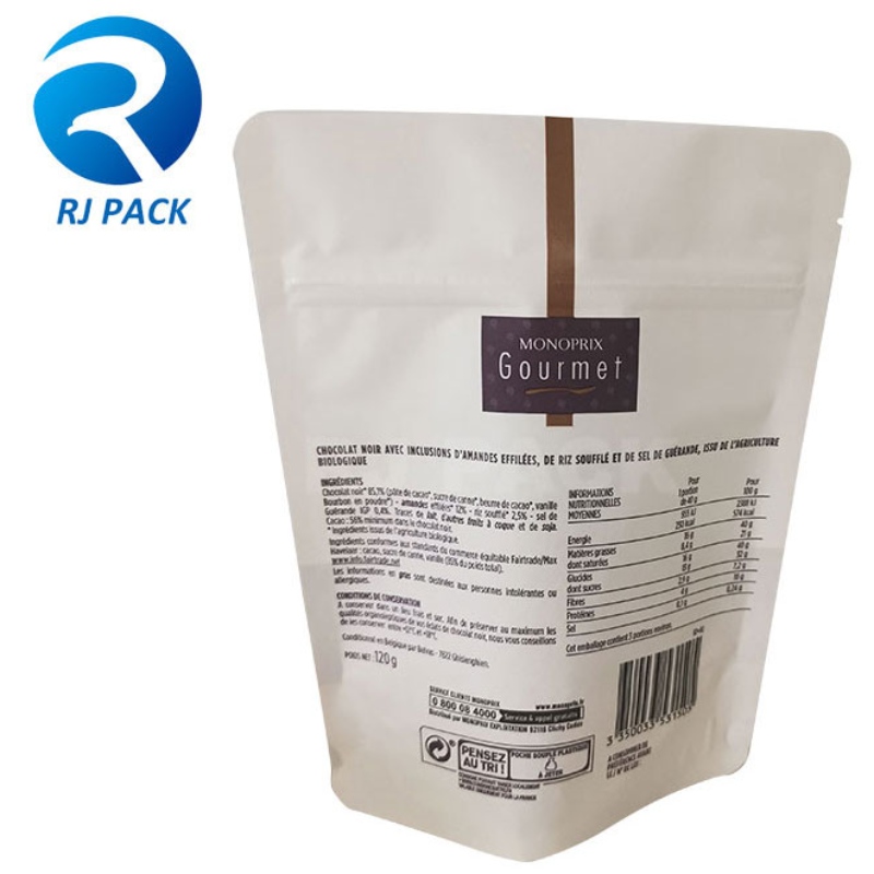 Цифровая печать Kraft Doypack с молнией