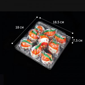 Лоток для утиного яйца 185*180*75 мм 9 канавки