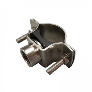 Разъемы с раздельными глазами из нержавеющей стали для фиксации форсунок и труб