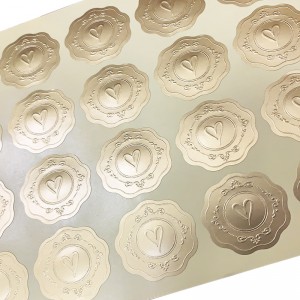 Пользовательская горячая маркировка самоклеящихся этикетков