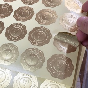 Пользовательская горячая маркировка самоклеящихся этикетков