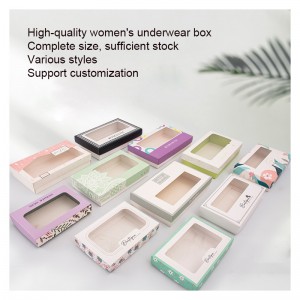 Подарочная коробка с помощью пользовательской бумаги