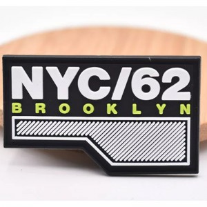 ПВХ-экологически чистый силиконовый торговый знак индивидуально