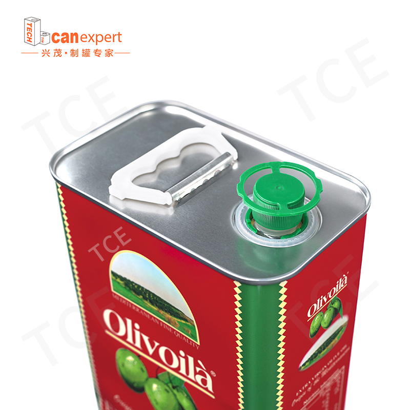 3L пищевой класс прямоугольный экстра -девственное оливковое масло олово банка 2 литра/litre прямоугольник