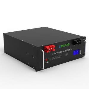 51.2V 100/150/200AH LIFEPO4 Литий -ионная батарея Система накопления энергии в солнечной энергии с ЖКД