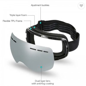 Лыжные очки магнит