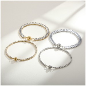 Европа и Соединенные Штаты Тенденция Тенденции Титановый сталь квадратный циркон ins