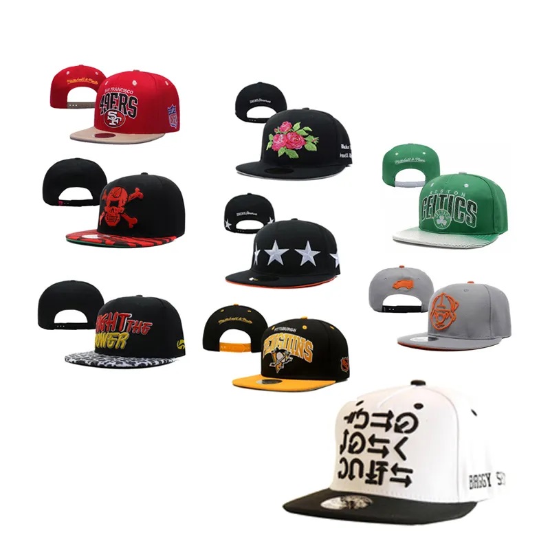 Новая китайская фабрика Custom Cheap Hip Hop Snapback Cap