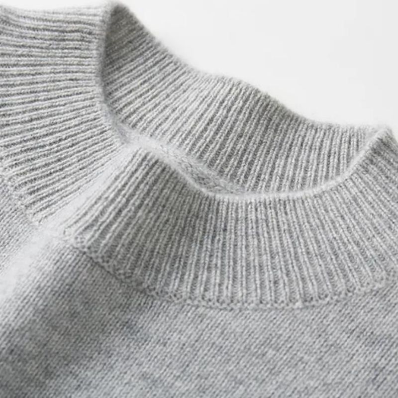 Чистое кашемировое свитер мужчина ~ Половина водолазки Осень Зимняя Зимняя Полная свитер теплый вязаный свитер.