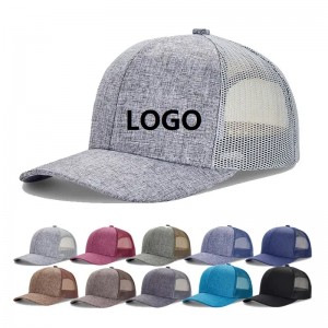 Custom Logo New Truck Cap Mesh Baseball Snapback Unisex Регулируемый размер спортивные шапки