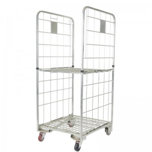 2 бокового складного контейнера для рулона