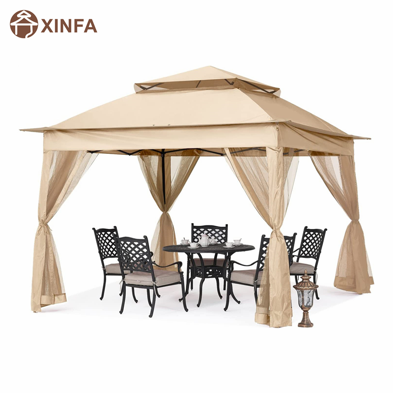 Садовые принадлежности Pergola Алюминиевая наружная беседка.