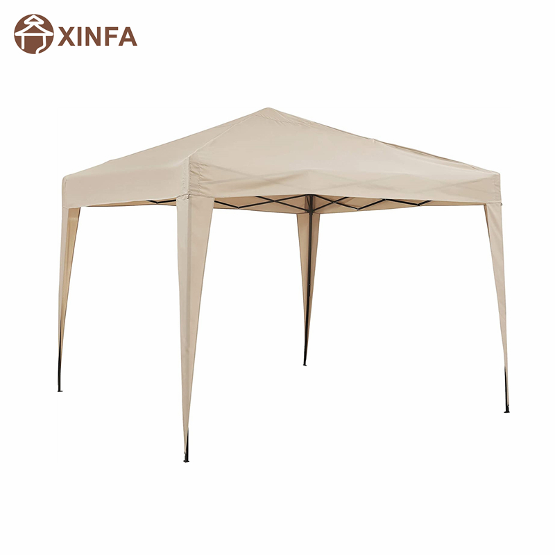 Crosley Furniture Hampton Complapsible Outdoor Gazebo, 10 \\ 'x 10 \\' - tan