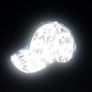 Низкий MOQ дешевый пользовательский популярный неструктурированные бейсбольные шляпы темно -серые отражающие шляпы бейсболка дл...