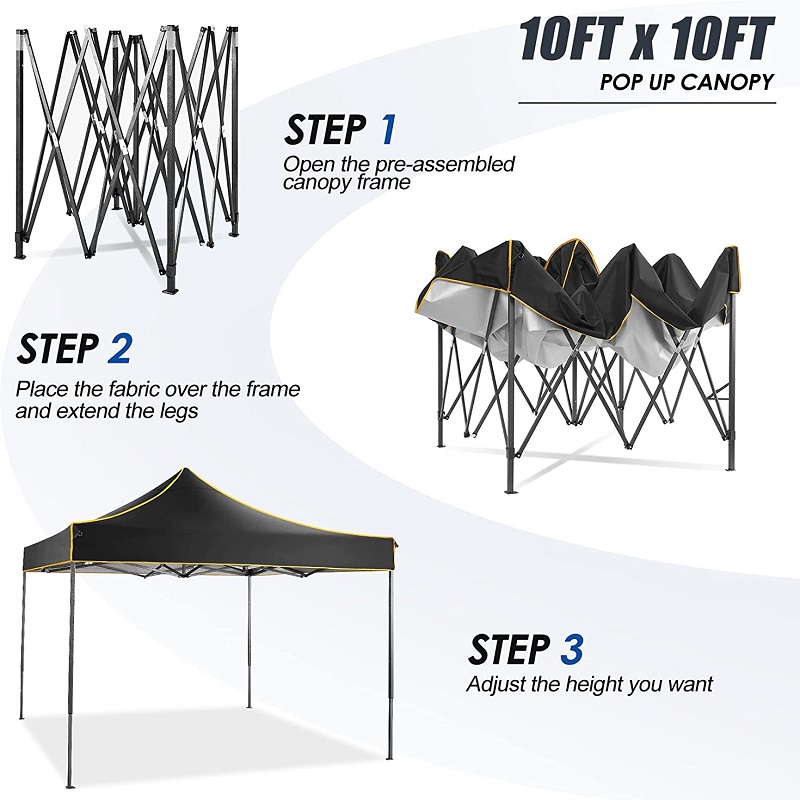 10x 10 всплывающая навесная палатка Коммерческая мгновенная беседка водонепроницаемая палатка навеса для вечеринок
