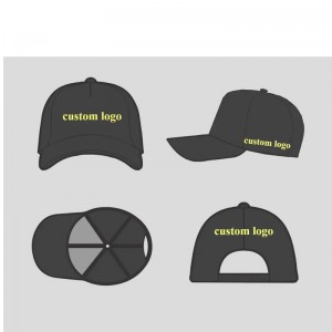 Производители OEM Custom Logo Высококачественный малый MOQ Casual 5 Panel Baseball Cap Frand Caps Hats для брендов одежды