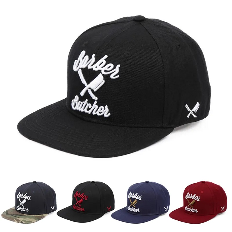 Высококачественный 6 -й панель 3D вышитый логотип Mens Gorras Vintage Cap Custom Snapback Caps