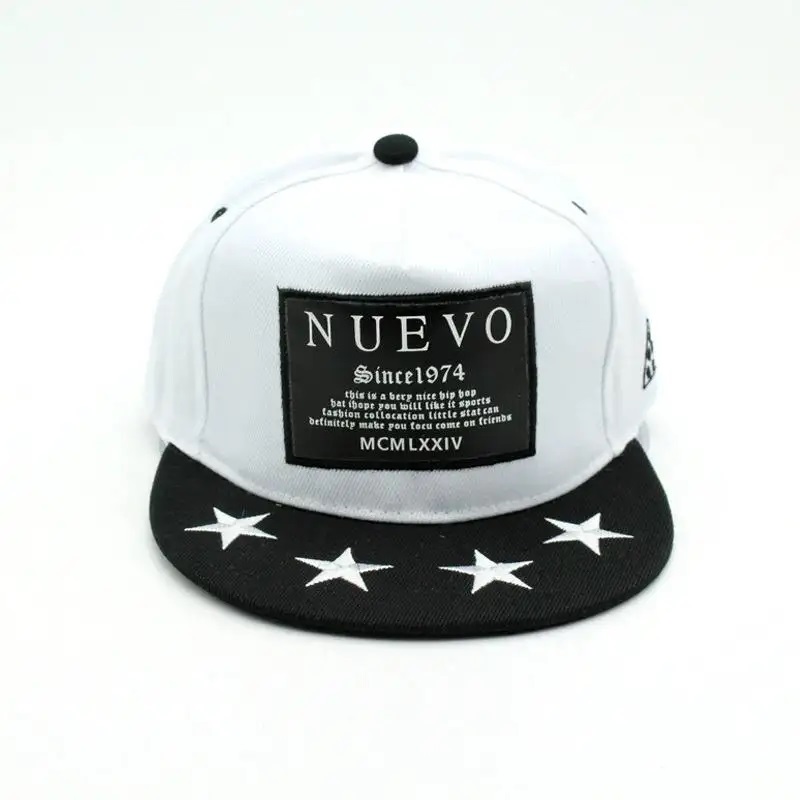 Оптовая кожаная этикетка вышита и печатная шляпа Hip Hop Sport Sport Cap