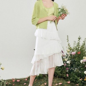 Летняя мода с кардиганами в трикотаж для женщин