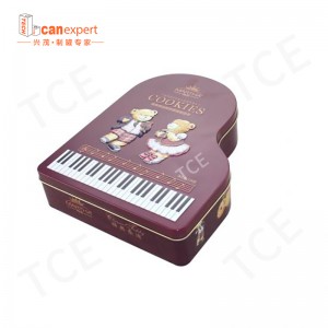 Пользовательская печенья жестяная банка