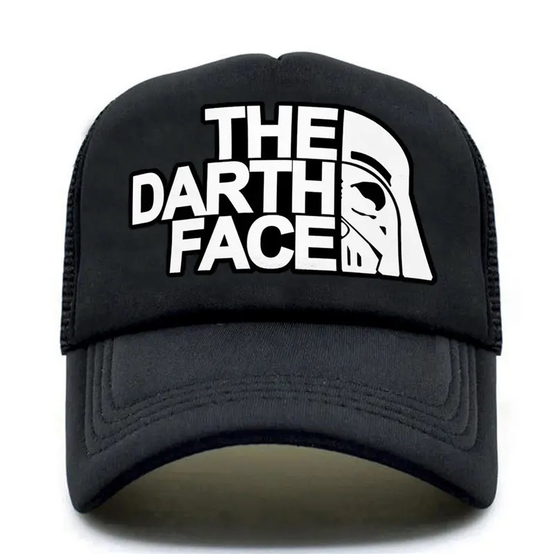 Darth Trucker Cap Star Cap мужчина смешная шляпа шляпа бейсбол