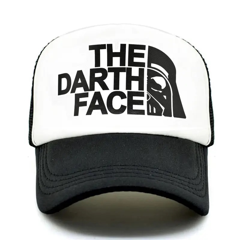 Darth Trucker Cap Star Cap мужчина смешная шляпа шляпа бейсбол